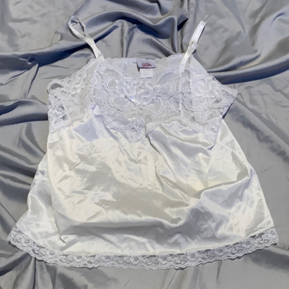 Small white lingerie top